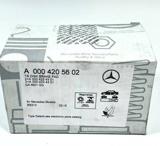 REAR BRAKE PAD A0004205602