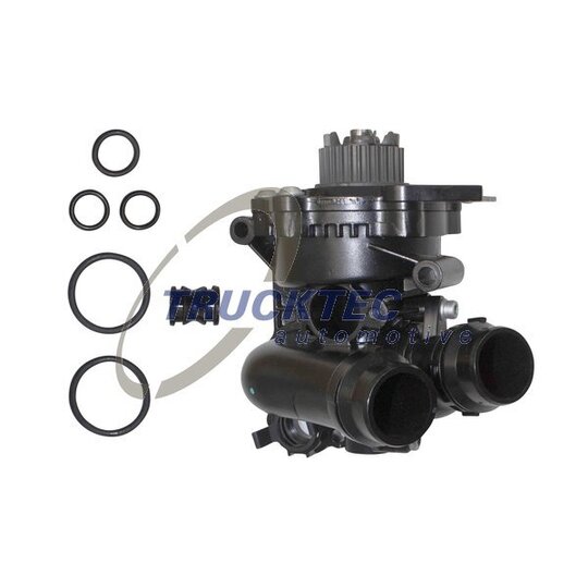 WATER PUMP WITH THERMOSTAT